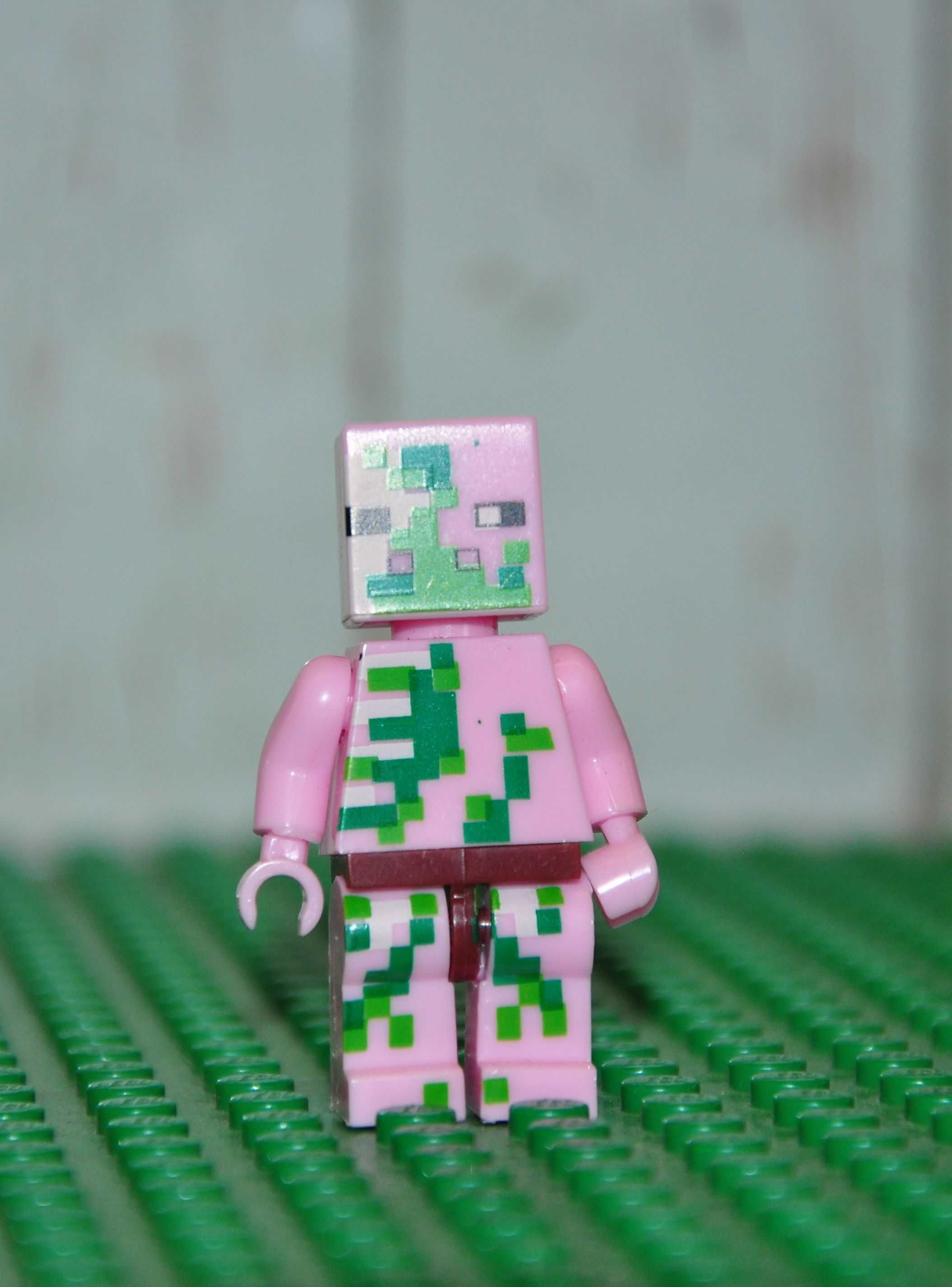 F1226. Figurka LEGO Minecraft - min021 Zombie Pigman