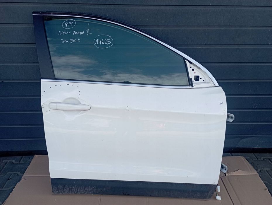 NISSAN QASHQAI II J11 5D DRZWI PRAWE PRZÓD PRZEDNIE KOMPLETNE 326G EUROPA