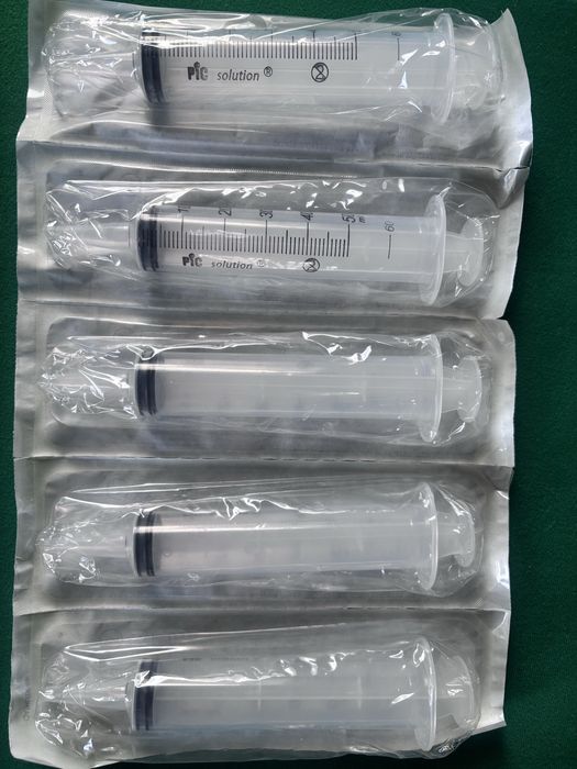 PIC Strzykawka 50-60ml duża 5 sztuk