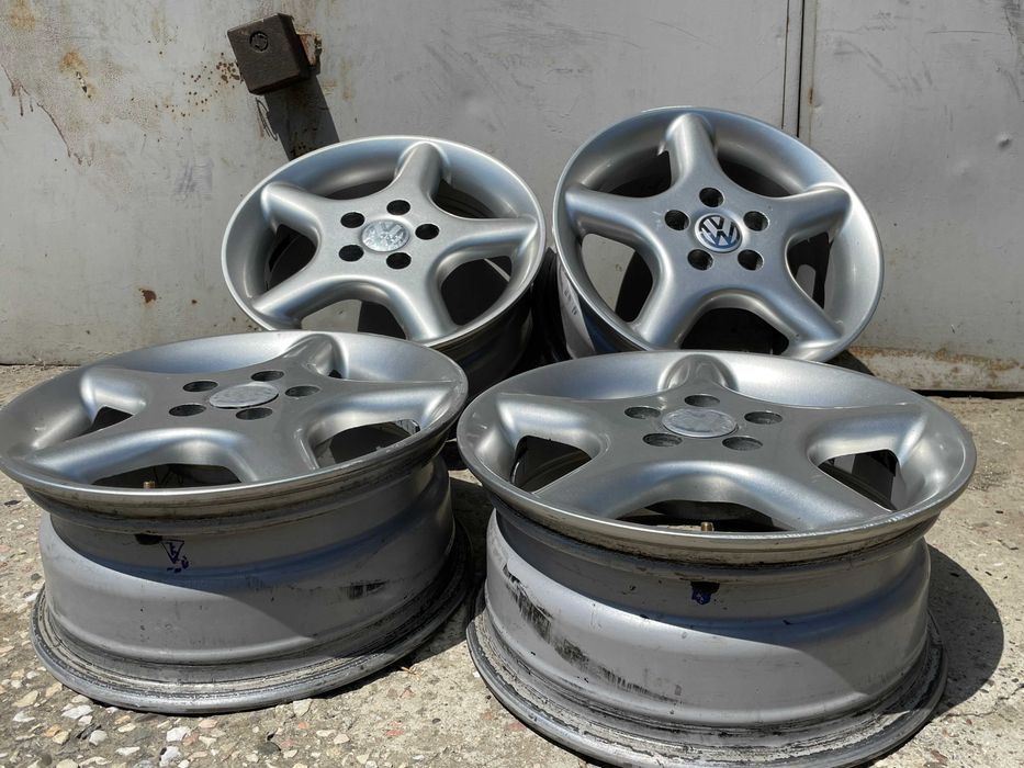 Диски RONAL 14 5x100 - 4шт. - R 14 VW Polo Golf 4 Skoda Fabia SEAT
