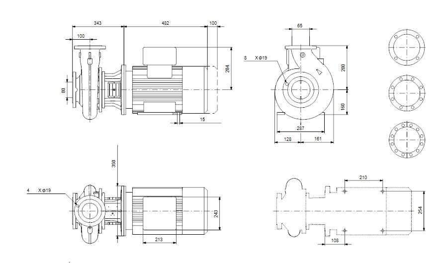 Pompa Grundfos NB 65-160/173 15kW