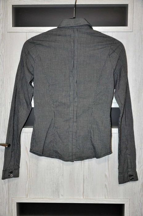 Koszula damska szara w drobną kratę Calvin Klein Jeans r. XS