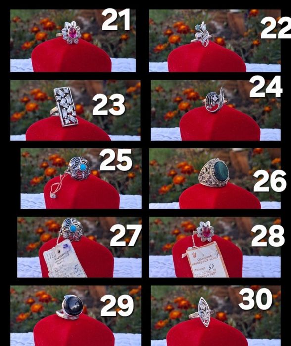 Серебряные изделия ссср, кольца комплекты,цепочки,браслеты