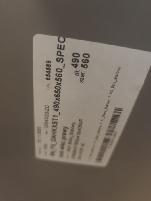 Sprzedam nowe pawlacze nadstawki szafki NOWE