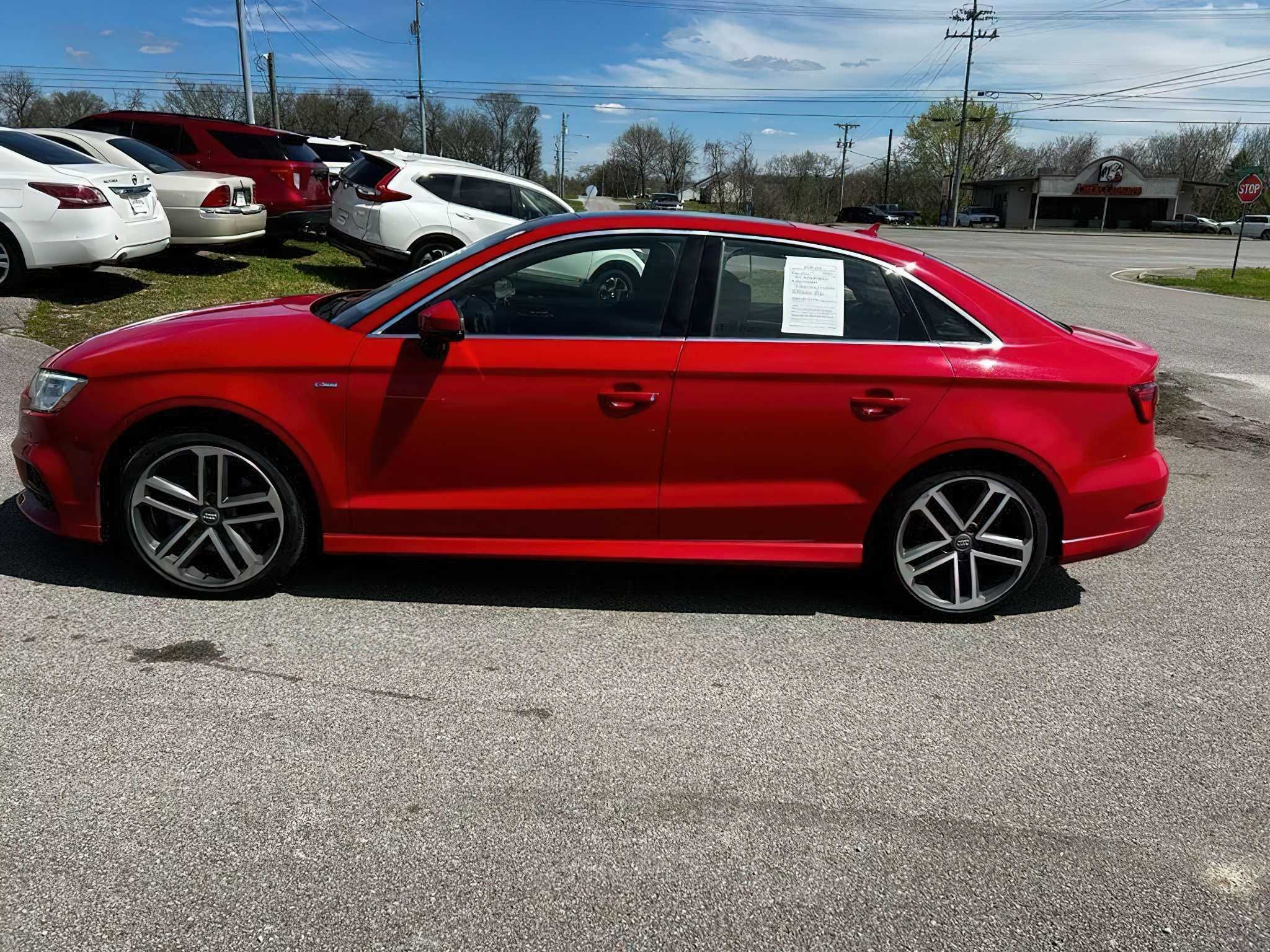 Audi A3 2017 Red