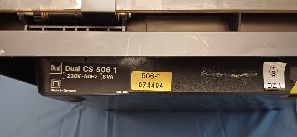 Gramofon Dual CS 506-1