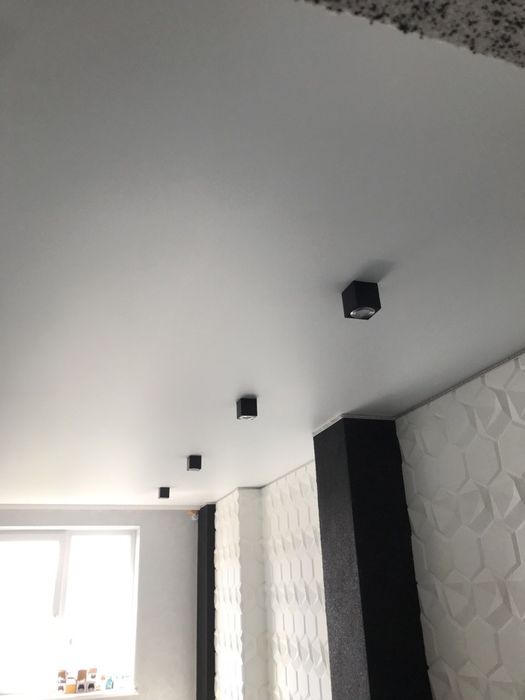 Натяжний потолок Сарни, натяжні стелі, натяжна стеля, матова стеля