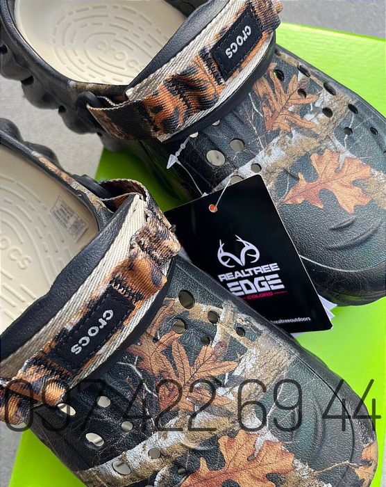 Новинка Крокс Crocs Echo Clog чоловічі з принтом Echo Clog Crocs