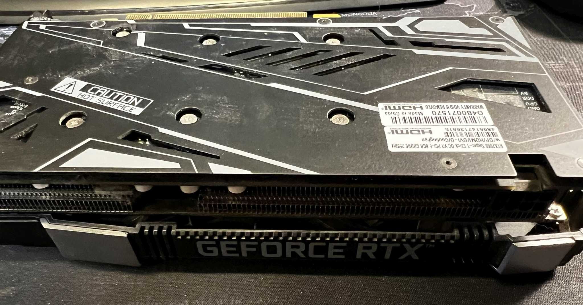 GeForce RTX 2060 SUPER 1-Click OC V2 8GB GDDR6 – w pełni sprawna