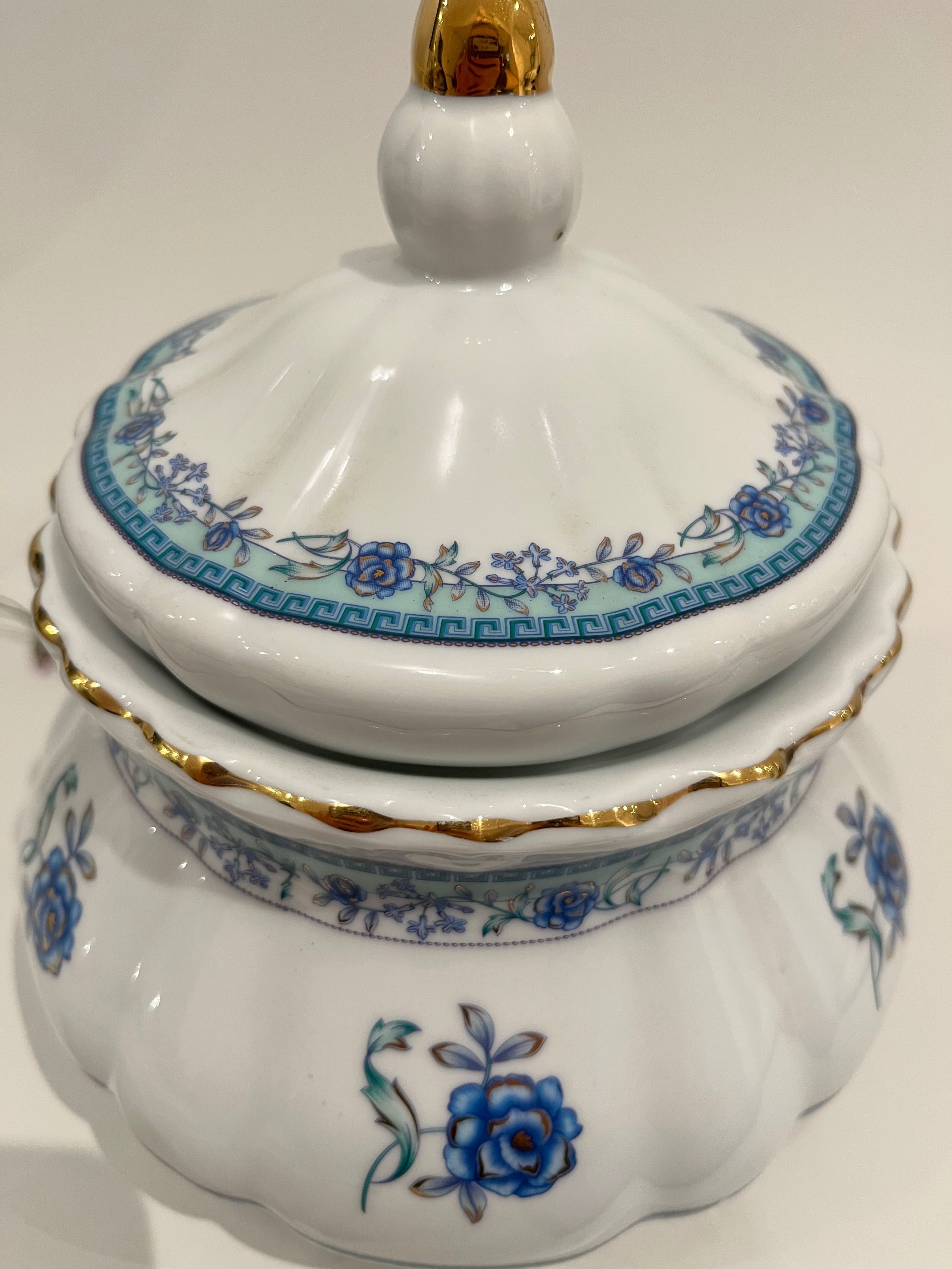 Waza amfora pojemnik porcelana rękodzieło t. Limoges