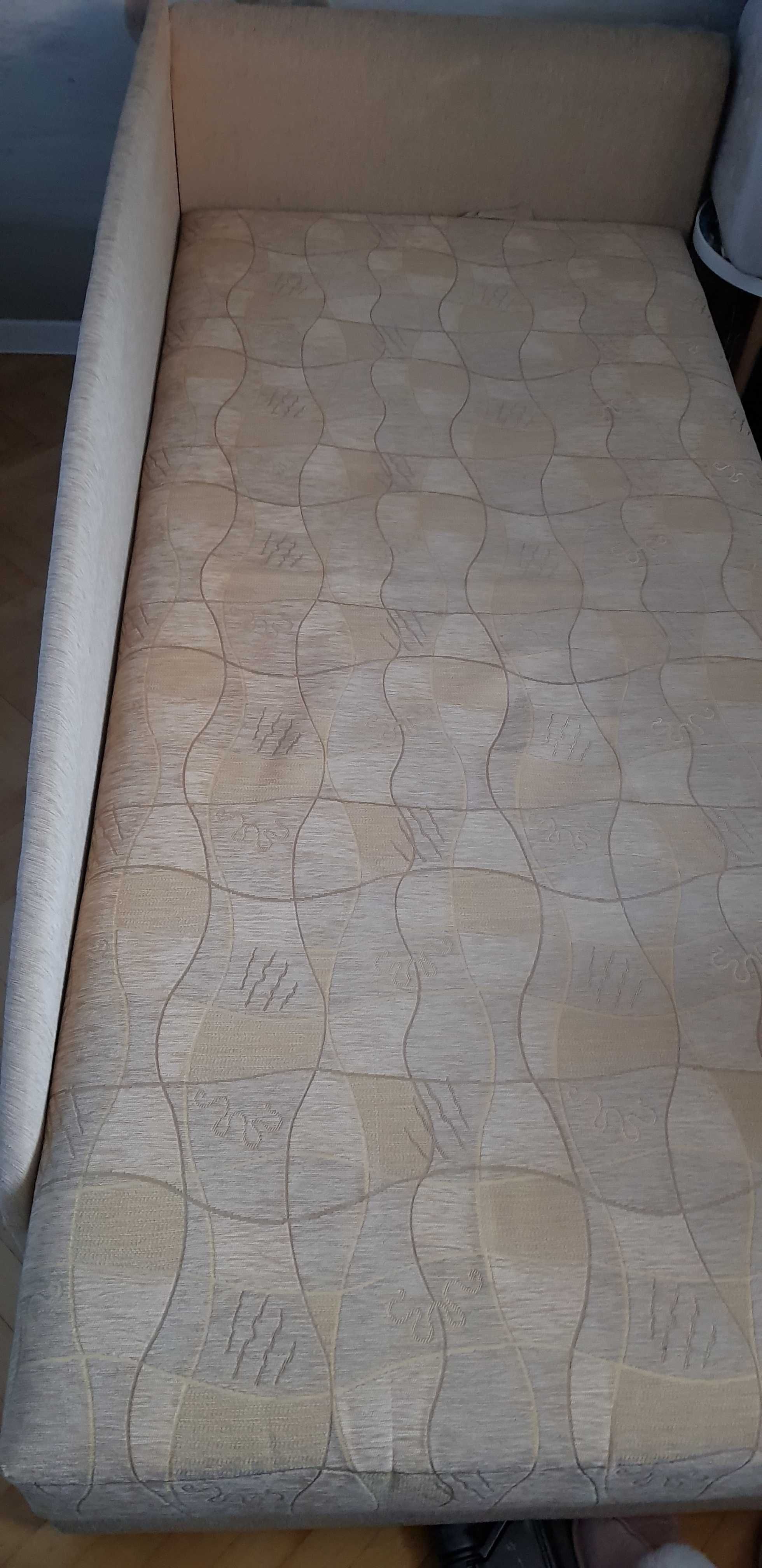 Łóżko wszyty materac tapicerowane z pojemnikiem regulowane