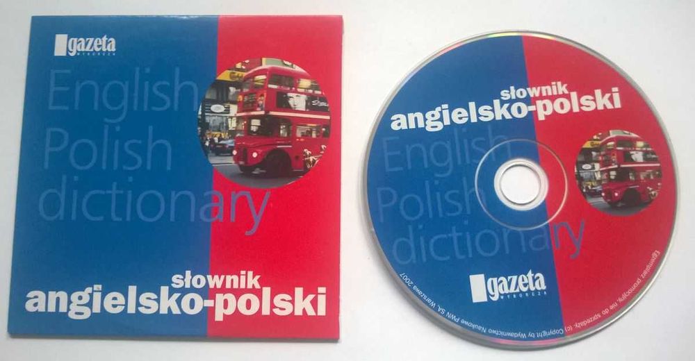 2CD Słownik polsko-angielski angielsko-polski PWN NOWE