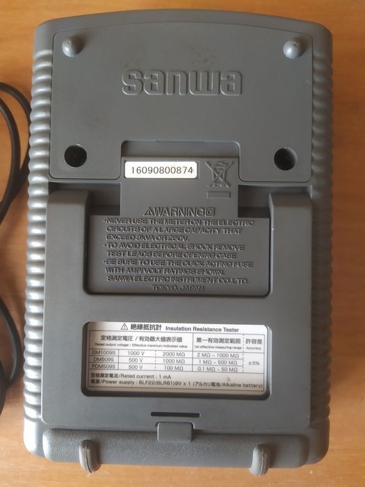 Мегаомметр SANWA DM509S