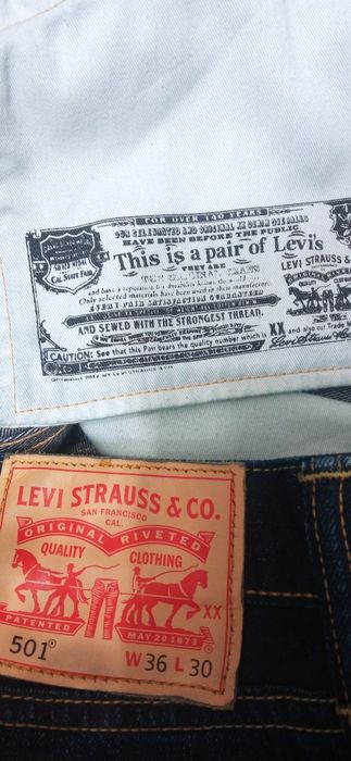Нові джинси Levi's 501