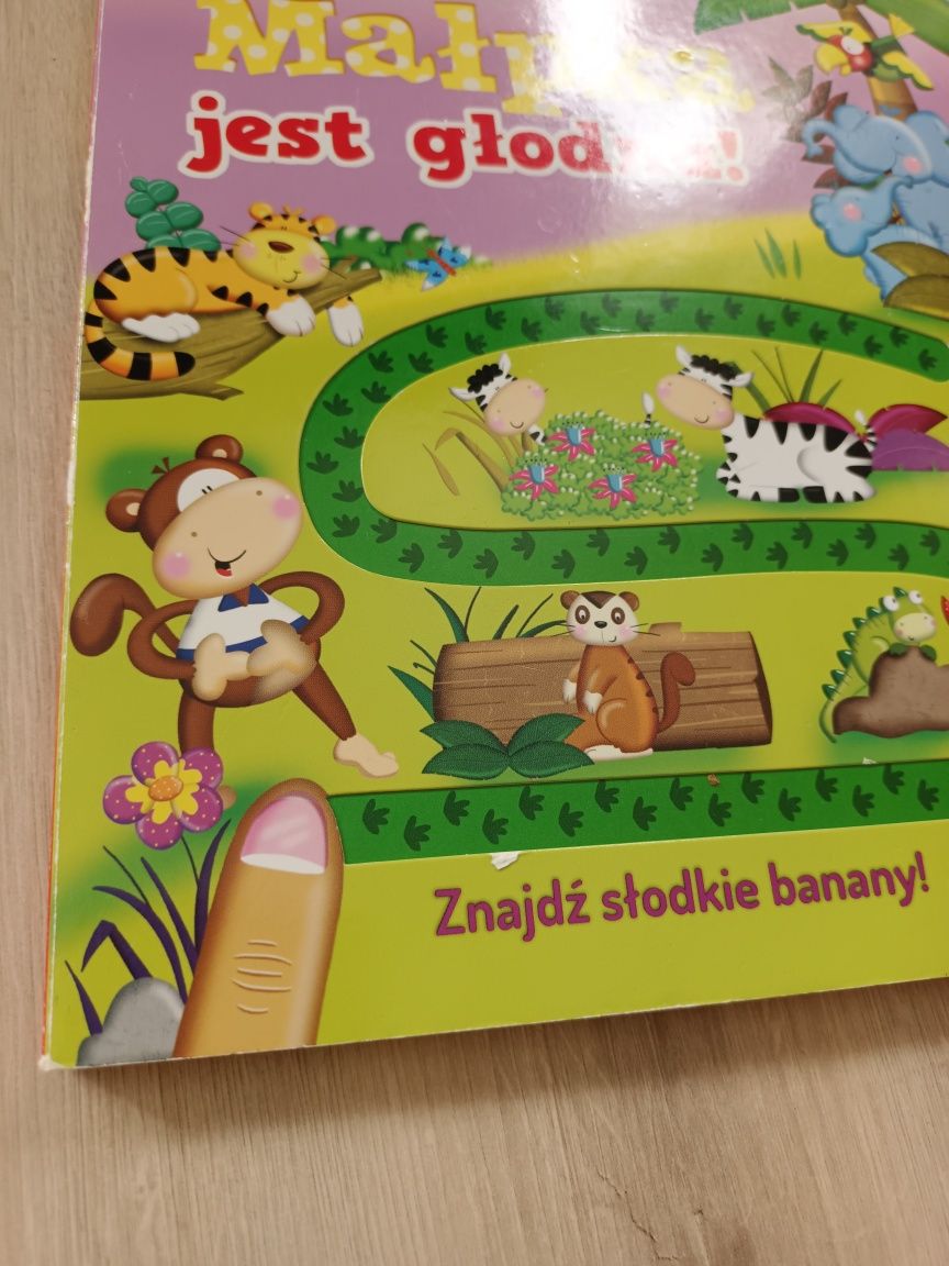 Gdzie jest owieczka i malpka jest glodna