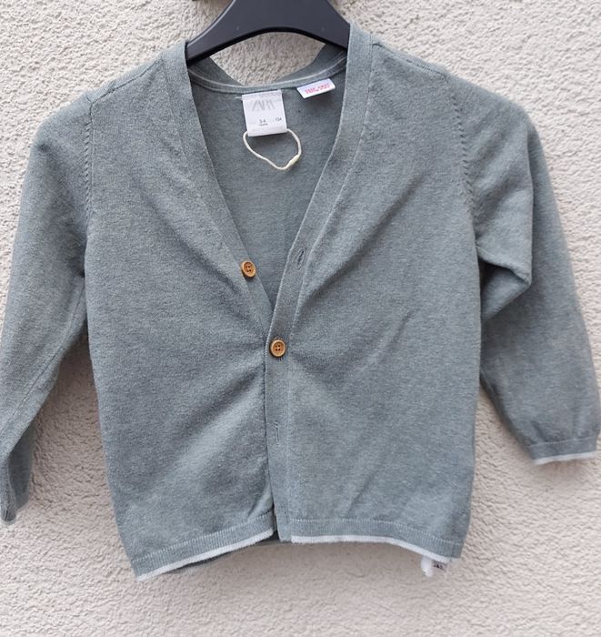 Sweter sweterek rozpinany Zara 104