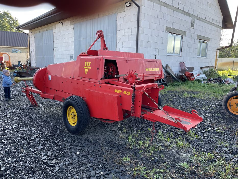Welger ap42 велгер 42 прес підбирач пресподборщик тюковщик тюкарка