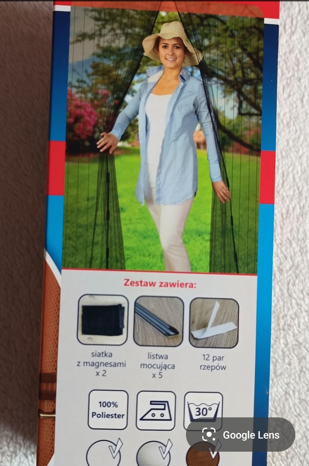 Siatka magnetyczna na drzwi