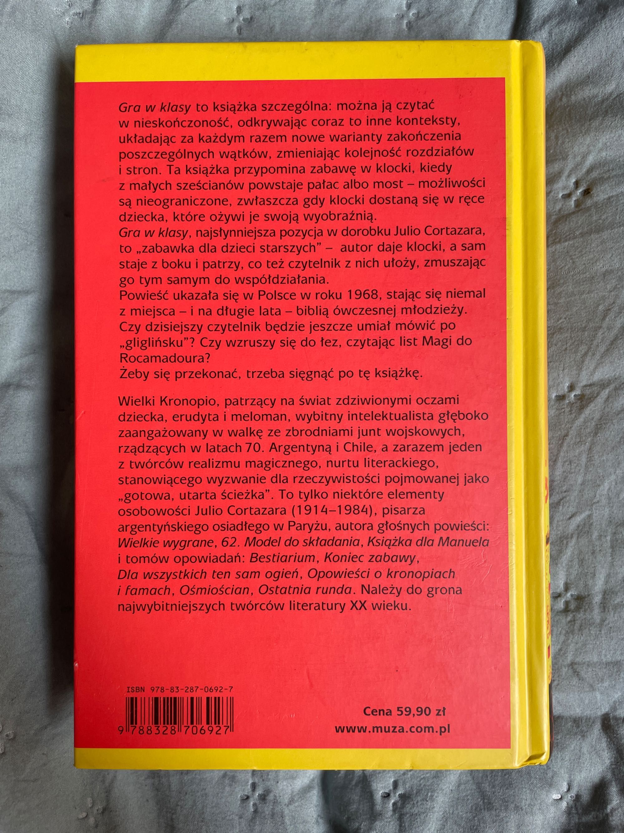 Gra w klasy - Julio Cortazar