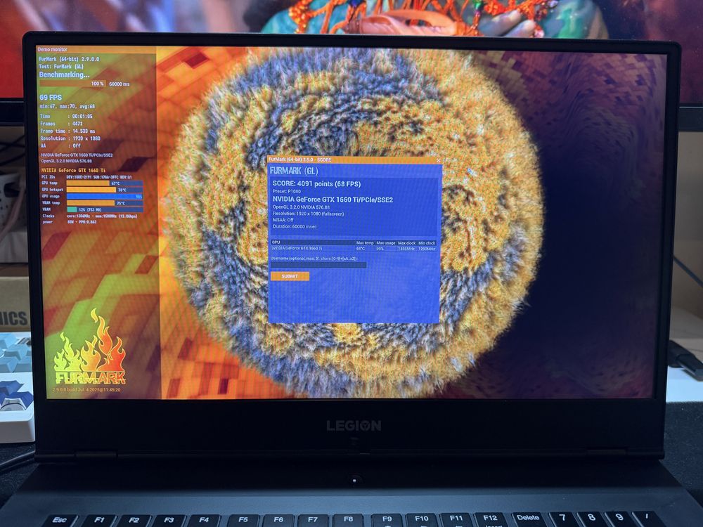 Laptop Gamingowy Lenovo Legion Y540-17IRH GTX1660Ti i7-9750HF 16GB RAM
