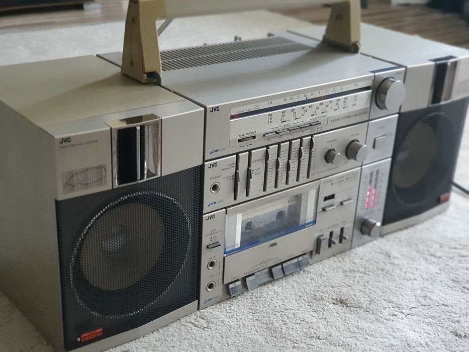 Radiomagnetofon JVC PC 11 Unikat Vintage!