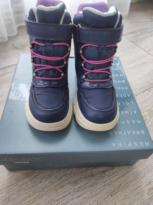 Продам зимові сапожки, ботінки Geox 28 розмір для дівчинки