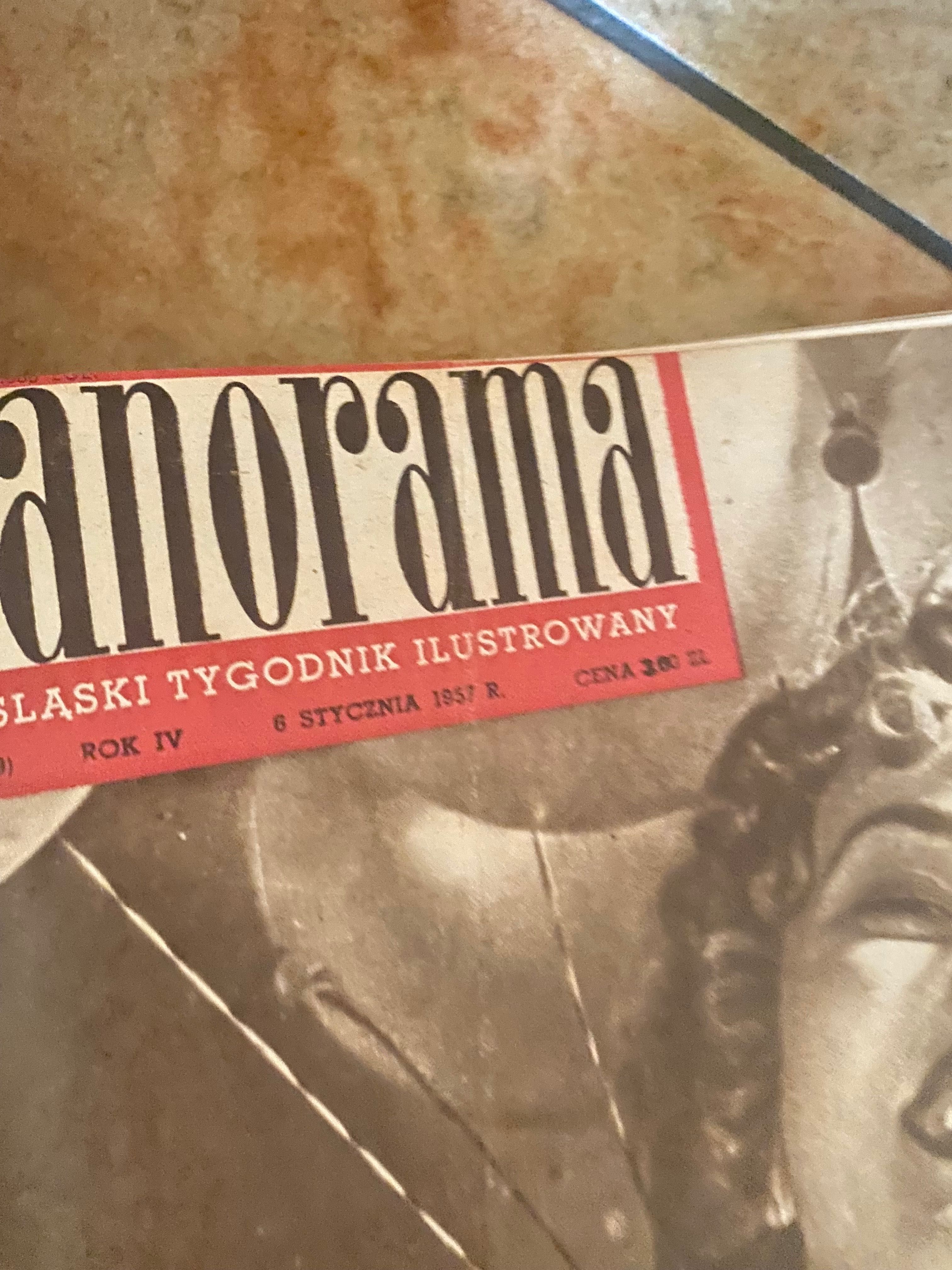 Magazyn Panorama- Śląski tygodnik ilustrowany zbiór rok 1957