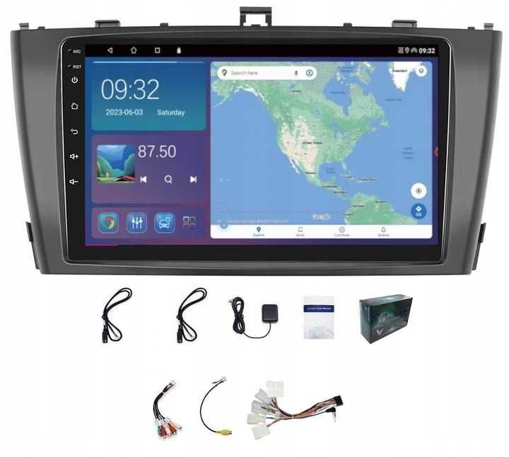 Radio Nawigacja Android CarPlay Toyota Avensis 2008.-2015 BT