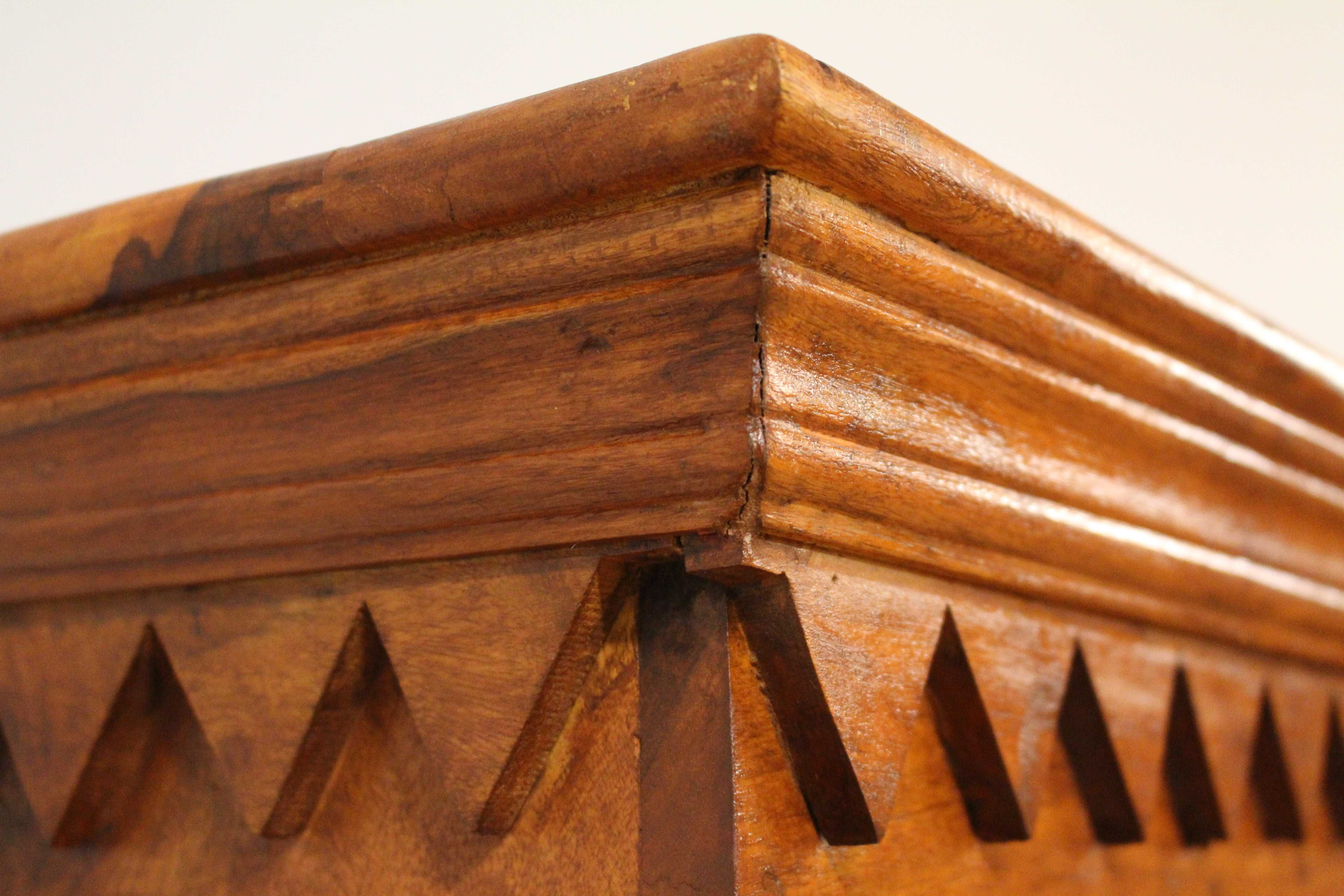 komoda vintage słupek teak iroko stylowa 6r