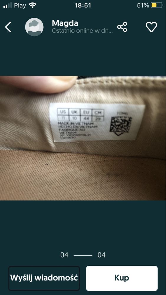 Mokasyny męskie Toms 44