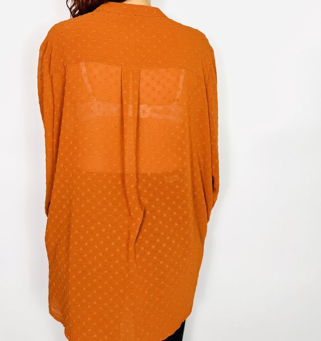 Bluzka w kolorze miedziano-pomarańczowym XL 42 Days Like This