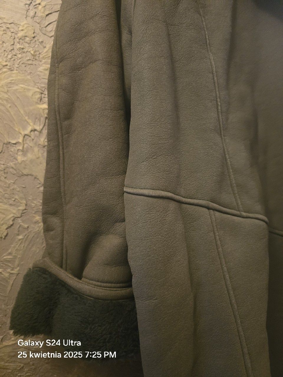 Kożuch myśliwski z kapturem na zasiadkę i polowanie. XL/XXL.