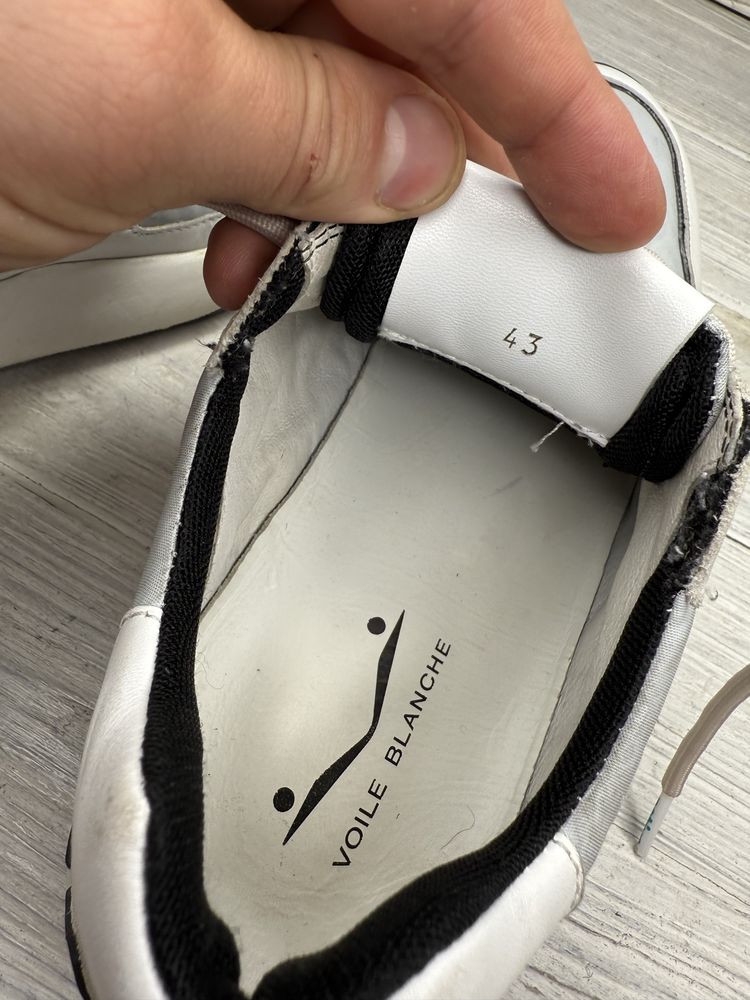 Модные мужские кроссовки voile blanche 43-44 размер