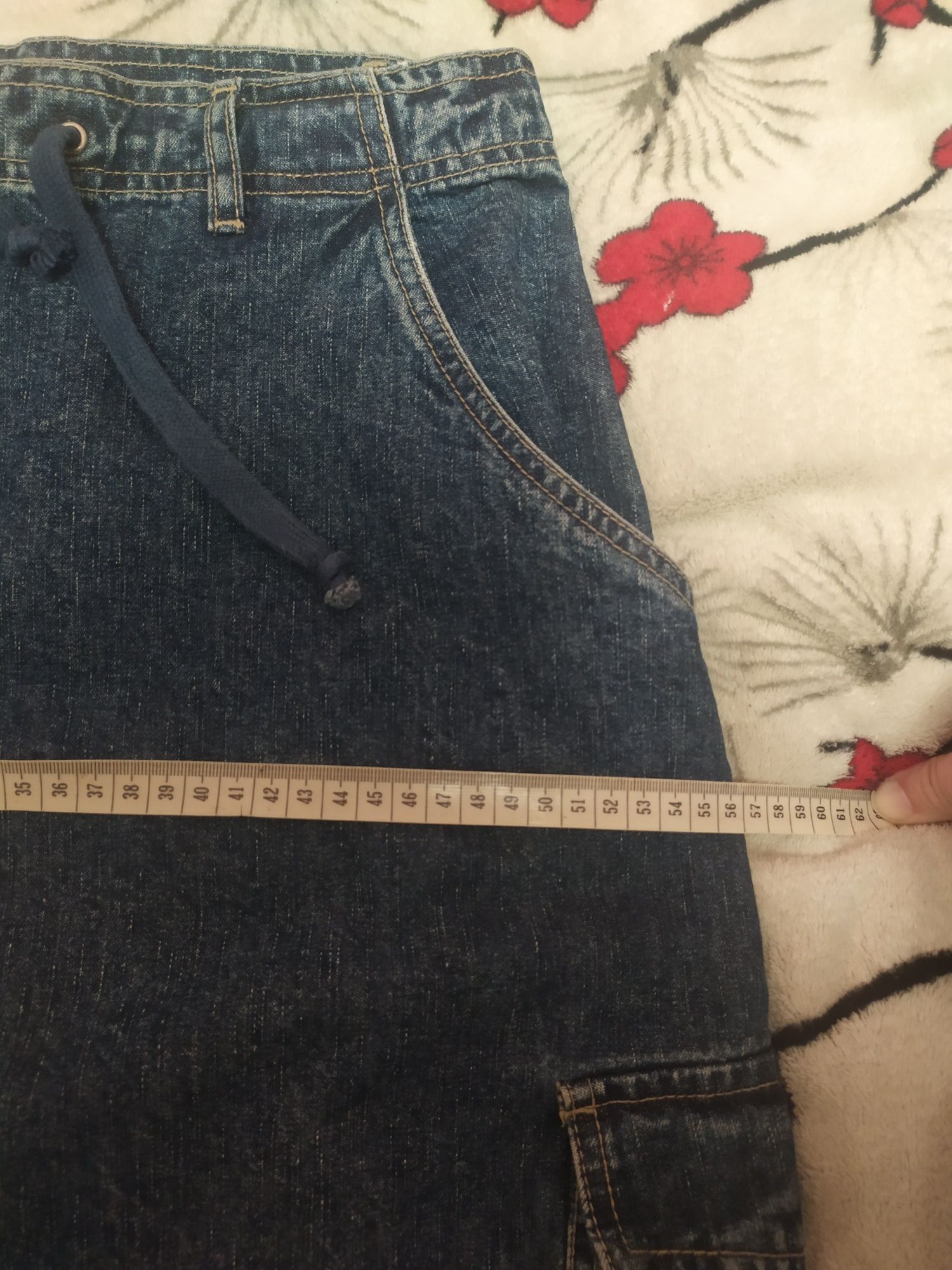 Spódnica dżinsowa jeans XL prosta