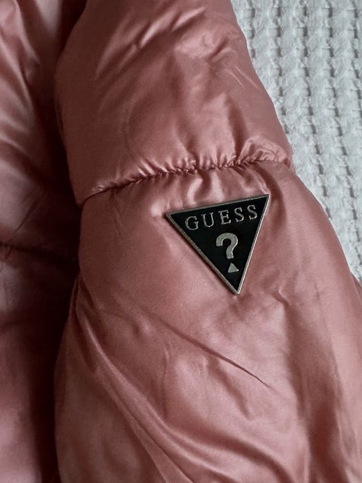100% оригінал | GUESS Crop Puffer Jacket| жіноча куртка, L