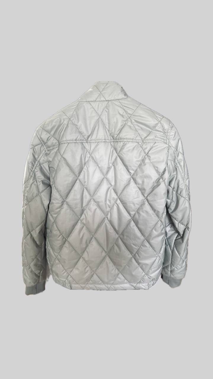 Pikowana kurtka wiosenna Hugo Boss zip-up jacket