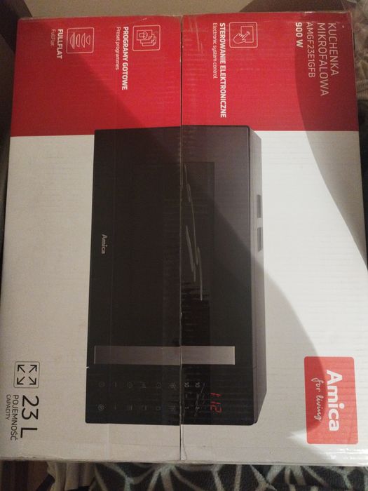 Nowa Kuchenka mikrofalowa AMICA AMGF23E1GFB