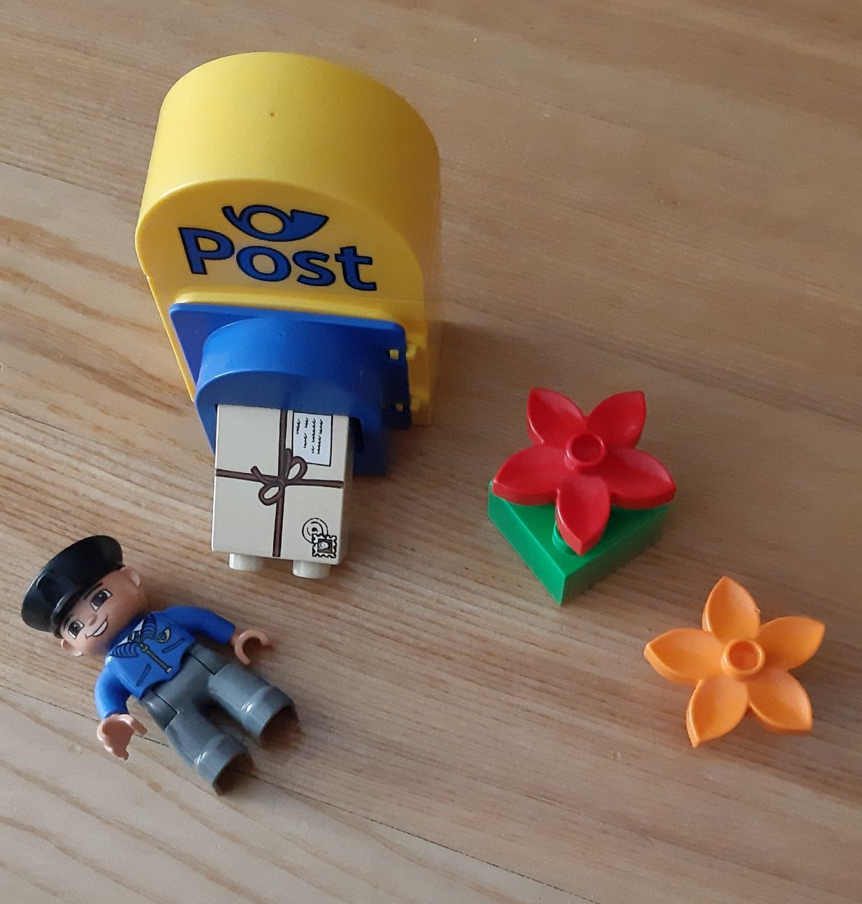 Lego Duplo Quad strażacki, poczta listonosz