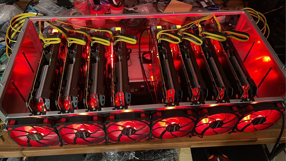 Motherboard Octominer Mining - 8 GPU - Nova