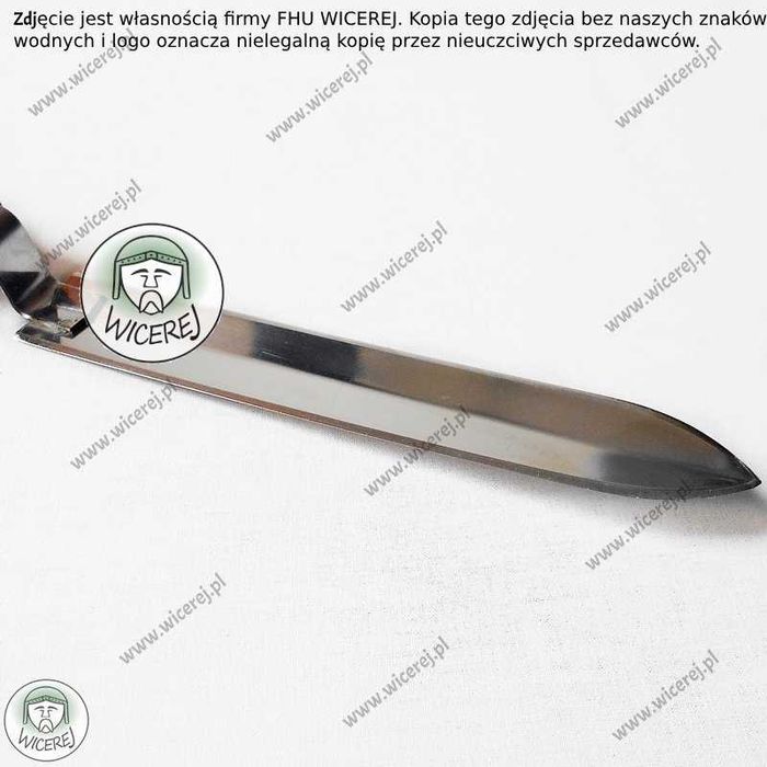 Nóż do Odsklepiania Nierdzewny z Profilowanym Ostrzem 20cm hartowany