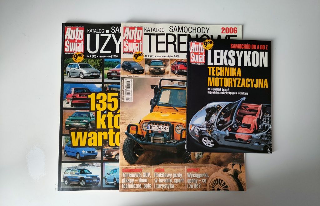 Auto Świat - Katalogi 1997 do 2007