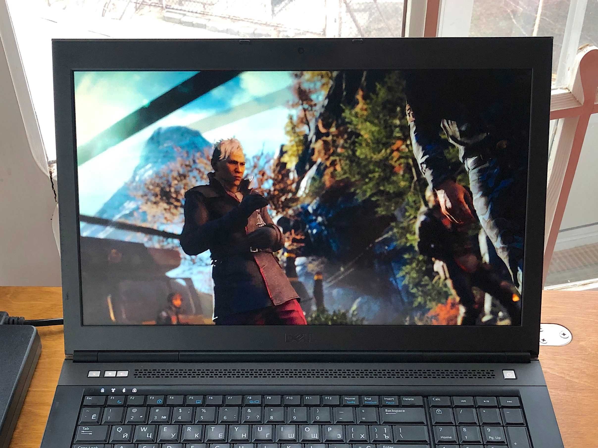 Мощный ноутбук для игр/графики DELL m6800 i7 32 512 NVidia 8GB 17" FHD