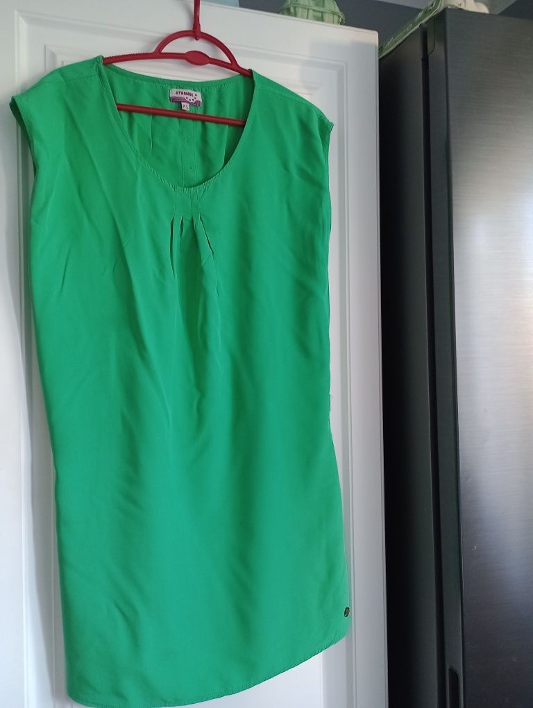 Krótka sukienka zielona