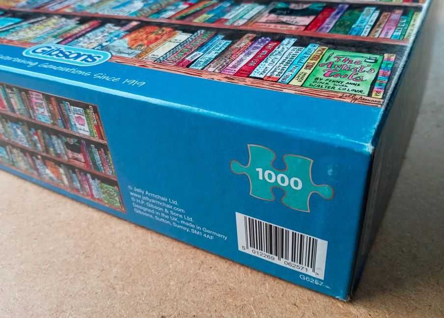Puzzle Gibsons 1000 "Authorful Puns"