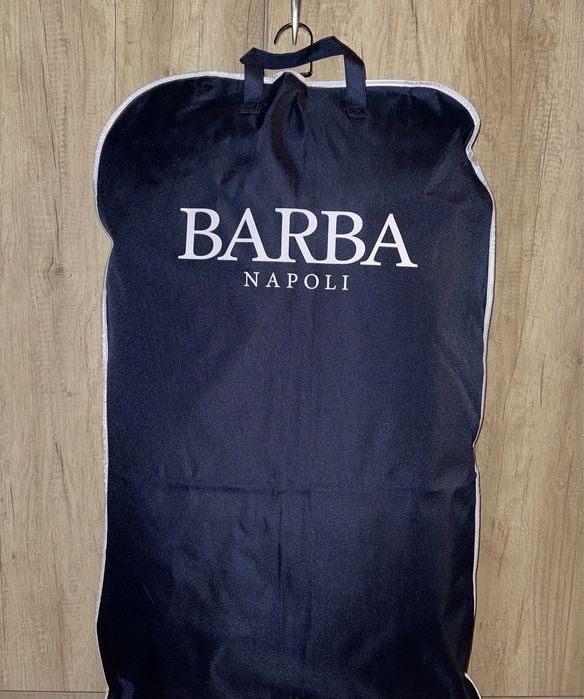 Кожаный пуховик Barba Napoli