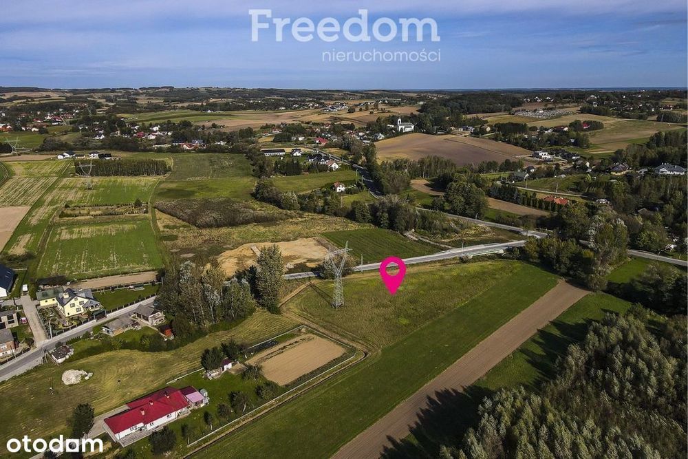 Działka inwestycyjna 60 ar – Niechobrz