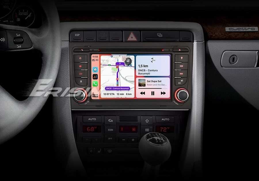 Radio RDS DAB CarPlay Android DVD USB GPS WiFi Seat EXEO AUDI A4 B7 B6