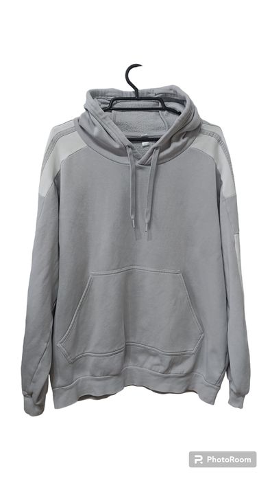 Bluza męska biała szara 3 paski 3 stripes Adidas