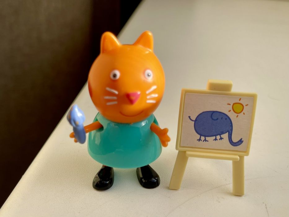 Киця Кенді художниця з мультика Свинка Пеппа Пепа Peppa Pig
