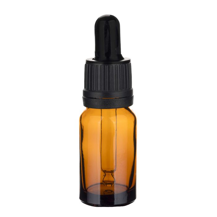 5 x Butelka szklana brąz 10 ml z pipetą ZAKRAPLACZ!